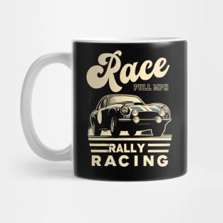 Vintage Rally Retro Car Mug